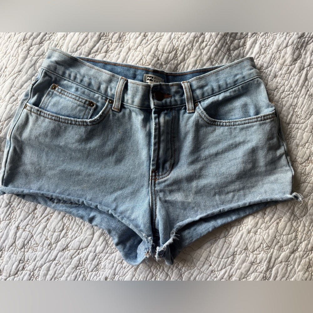 Billabong Light Blue Jean Shorts